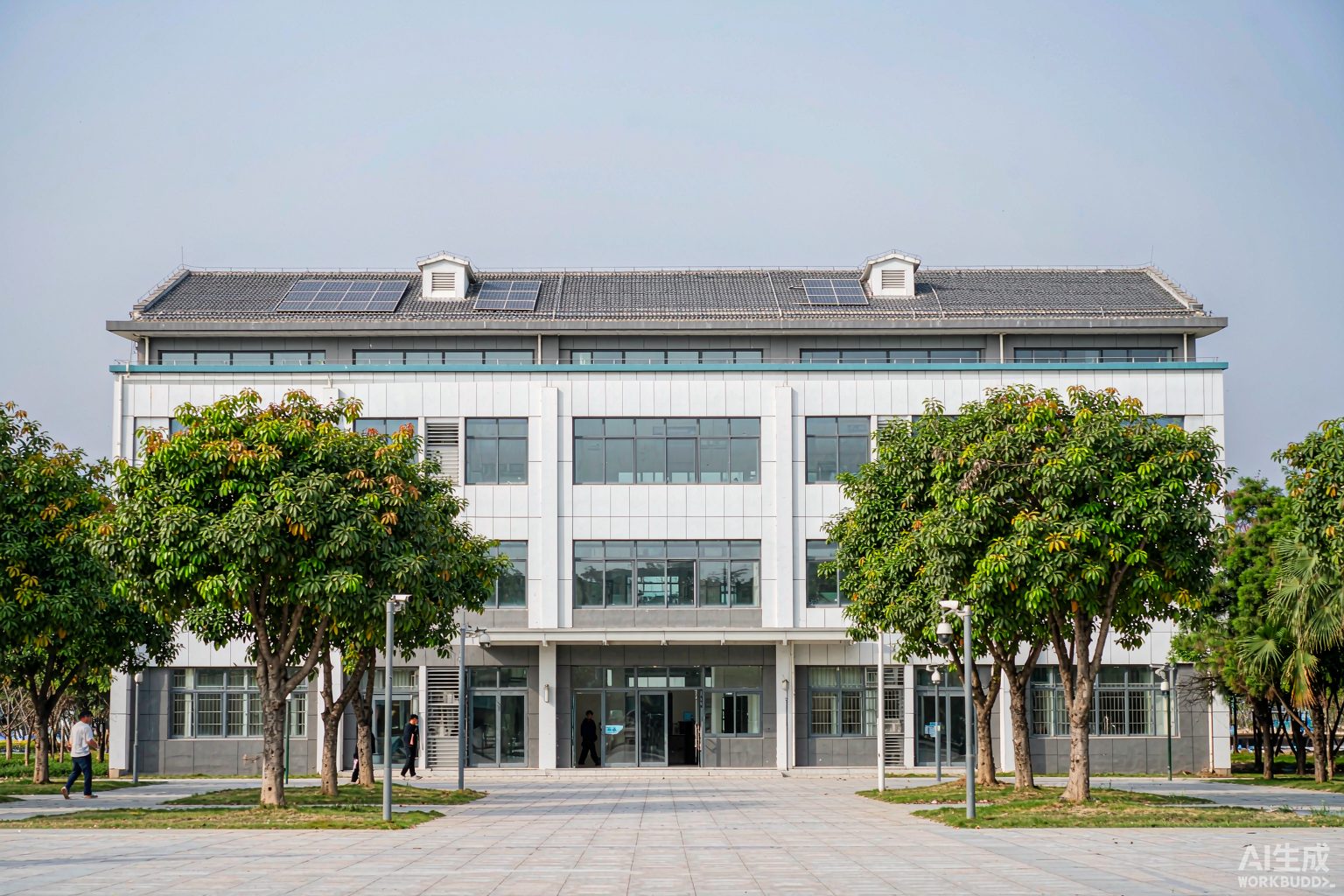 公共机构光储与安防落地方案(示意图)